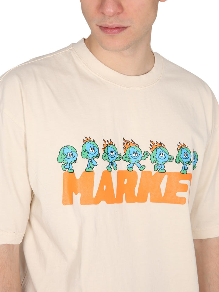 Market T shirts - Beige | Wanan Luxury