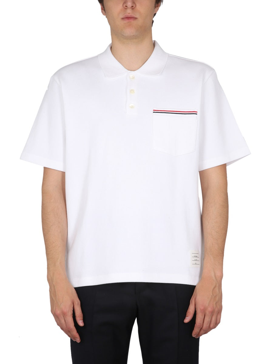 Thom Browne Polo - White | Wanan Luxury