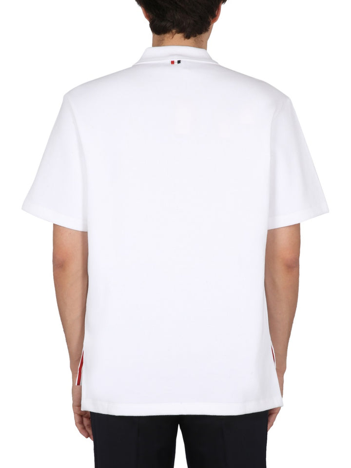 Thom Browne Polo - White | Wanan Luxury