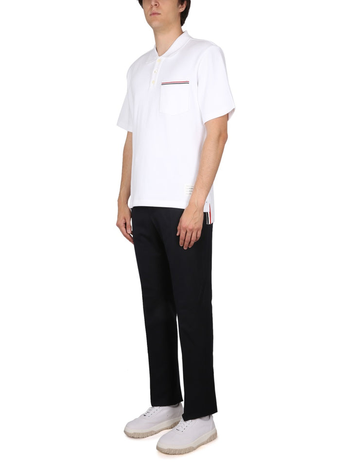 Thom Browne Polo - White | Wanan Luxury