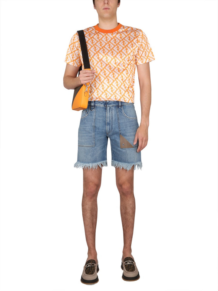 Fendi Shorts - Blue | Wanan Luxury