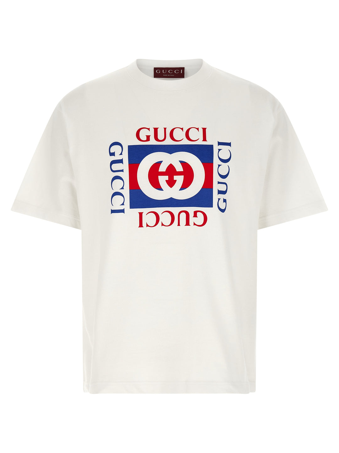 Gucci Logo Print T-shirt - White | d30b7e9c3f3d55d1bd13d4c3c244b0e950df3f5b