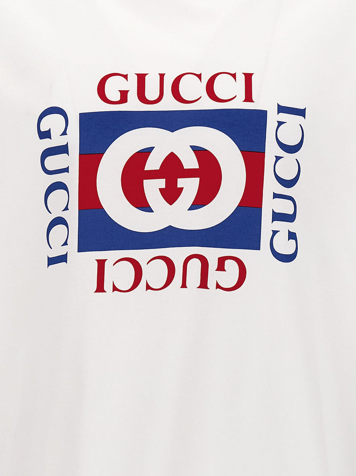 Gucci Logo Print T-shirt - White | 6bb458626ade13fea97feb644e9374f95238a570