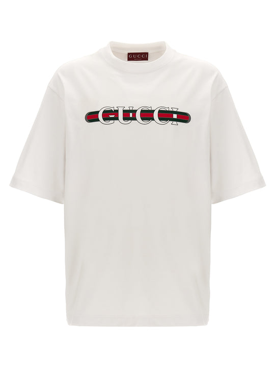 Gucci Web T-Shirt White
