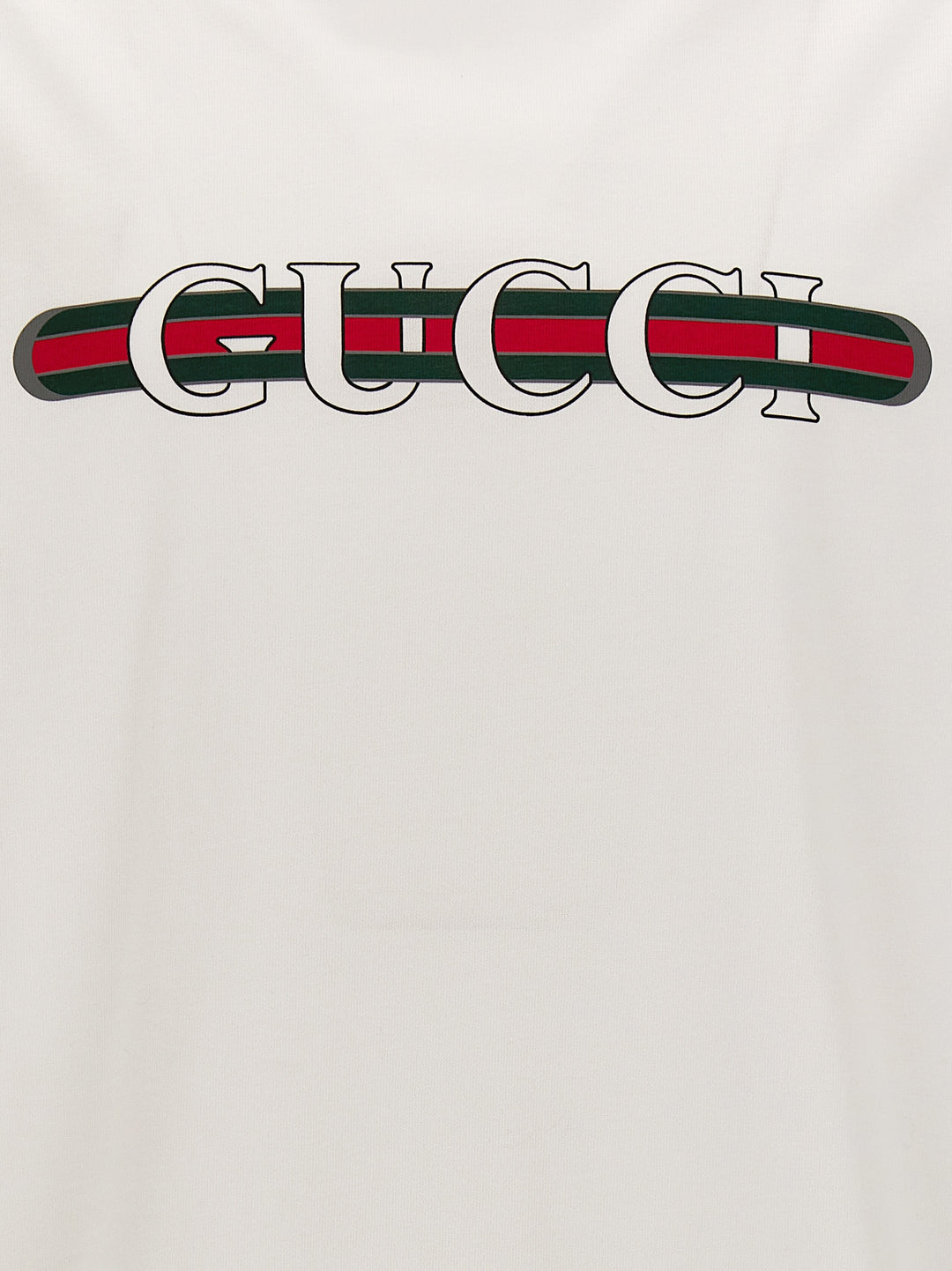 Gucci Gucci Web T-shirt - White | 8460851b2e640967135c425dac8202fae629350c