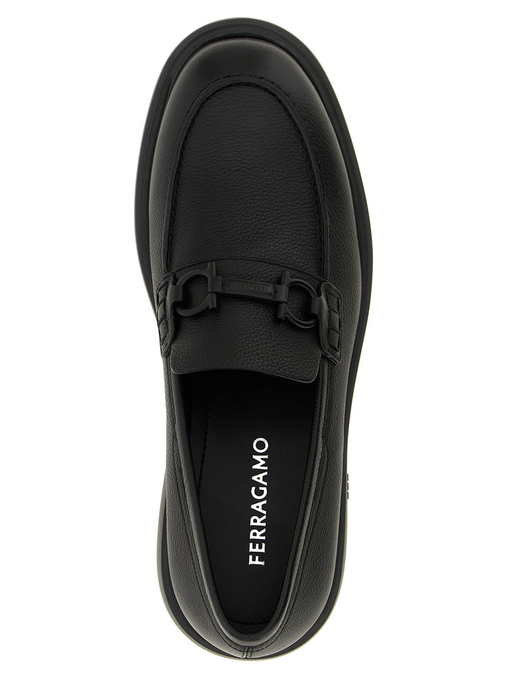 Ferragamo Arden Loafers - Black | 989fb6180a91ce7aec7b4c71c007640164173415