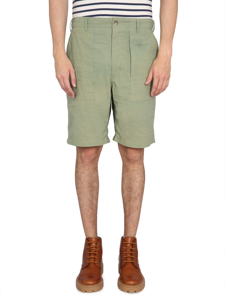 Engineered Garments Shorts - Green | Wanan Luxury