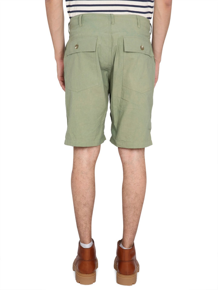 Engineered Garments Shorts - Green | Wanan Luxury