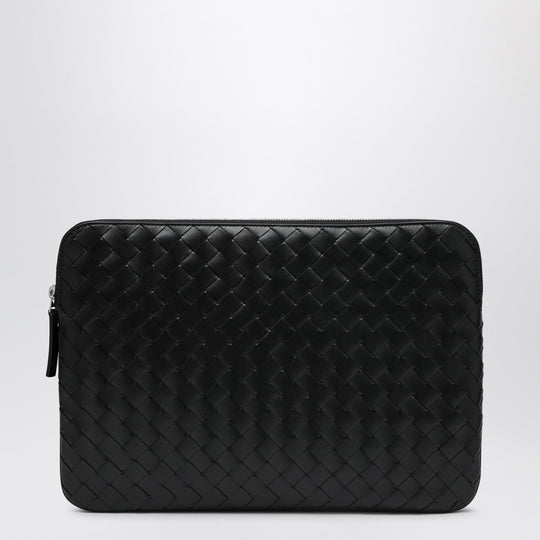 Getaway Black Intrecciato Document Holder