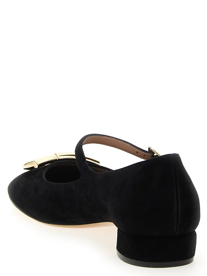 Ferragamo Marry 2 Flat shoes - Black | f99d7ec5b40ac8c44e7c07a98e72e285cc024f17