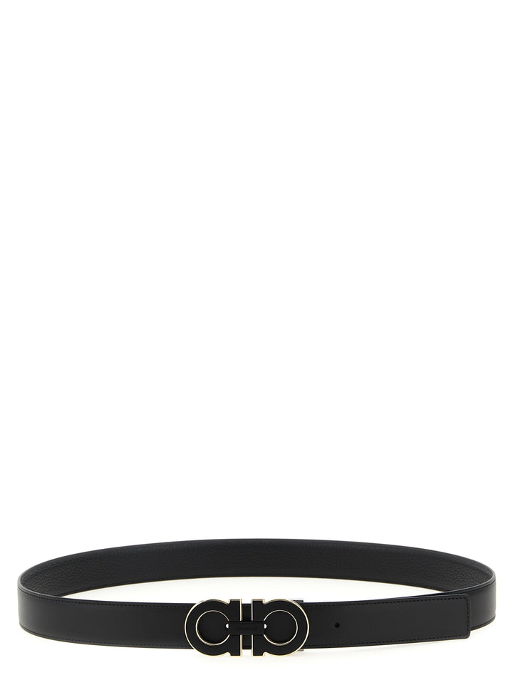 Ferragamo Gancini Belts - Black | b25475aabec193a3c0bff25eafaa0f64ba4a5edb