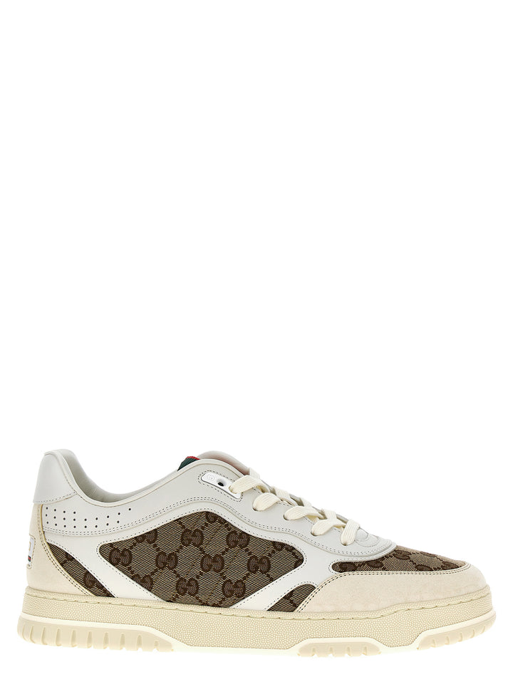Gucci Gucci Re-Web Sneakers - Beige | 68554a98c8313bee0be6254a64a15572b7156da4