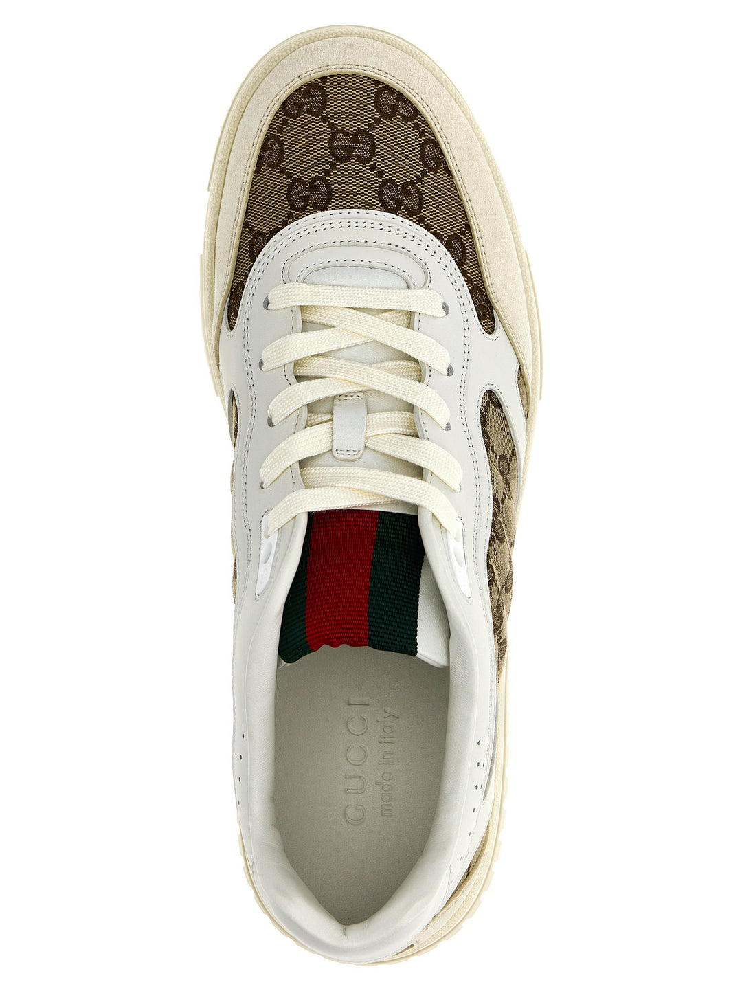 Gucci Gucci Re-Web Sneakers - Beige | d7437ea89f00204876886256bb043fd8730f6c58