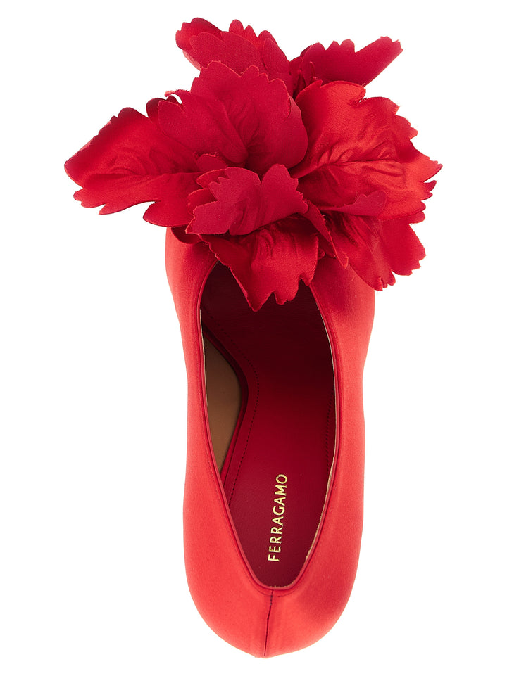 Ferragamo Galia Pumps - Red | 34faa9723d2db7edcb86b2e5cc759a934d2a2cf0