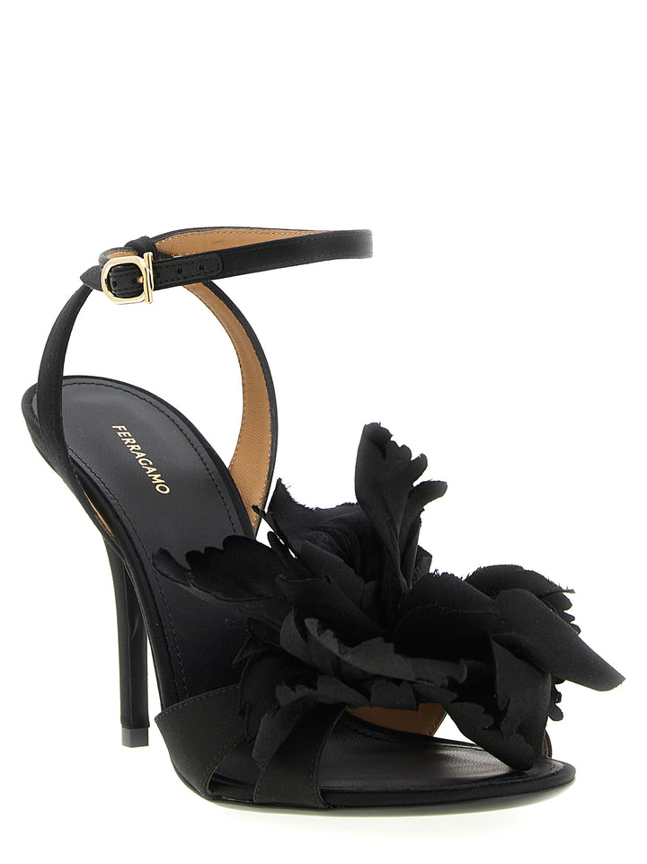 Ferragamo Ghilly Sandals - Black | a749b5211ad560bd6b02f0bc986d2785484be7fd