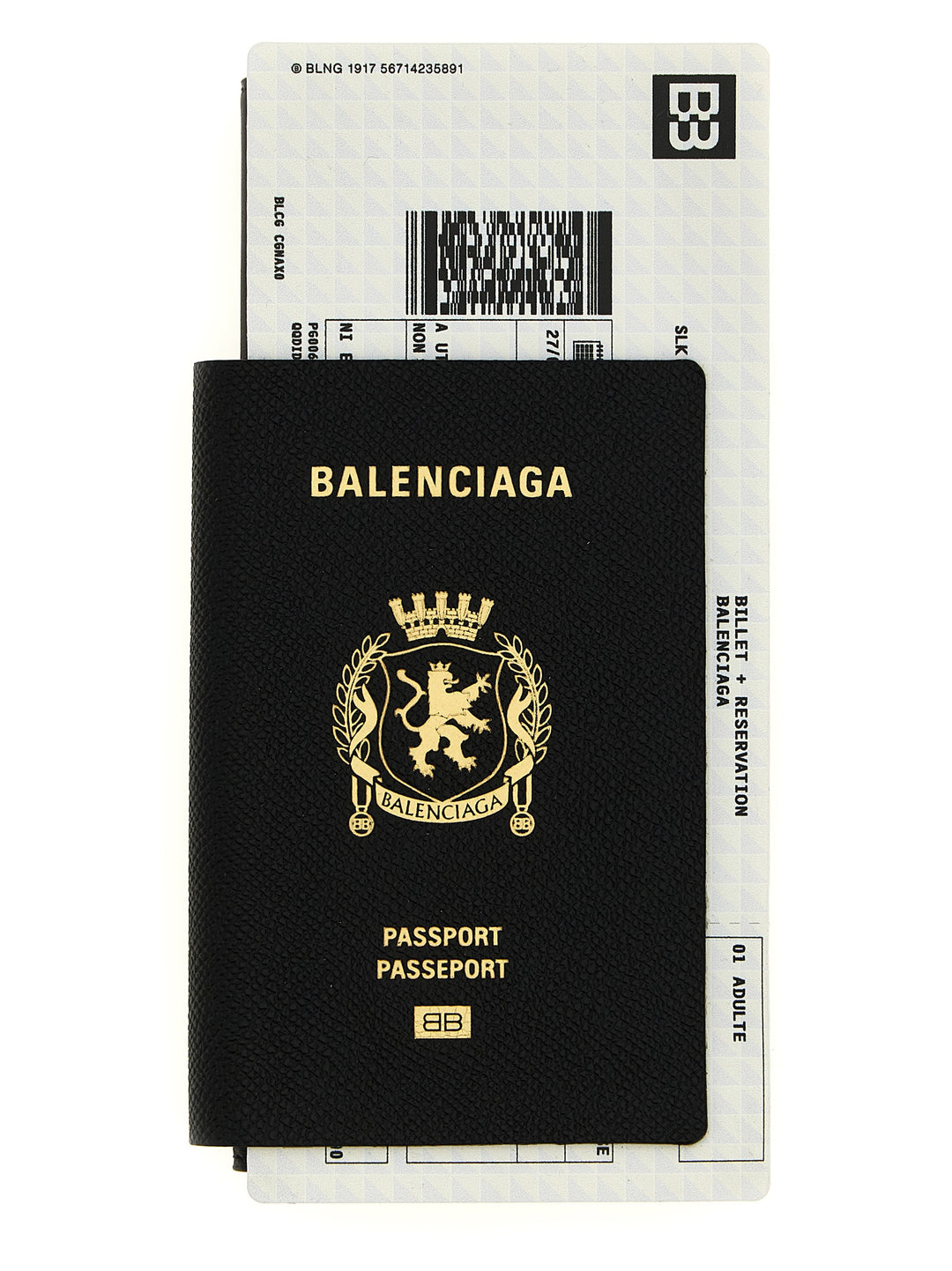 Balenciaga Passport Lungo 1 Biglietto Wallets and Card Holders - Black | 290a07fae33e1ddf8b414c8b9d932f3546c9d64e