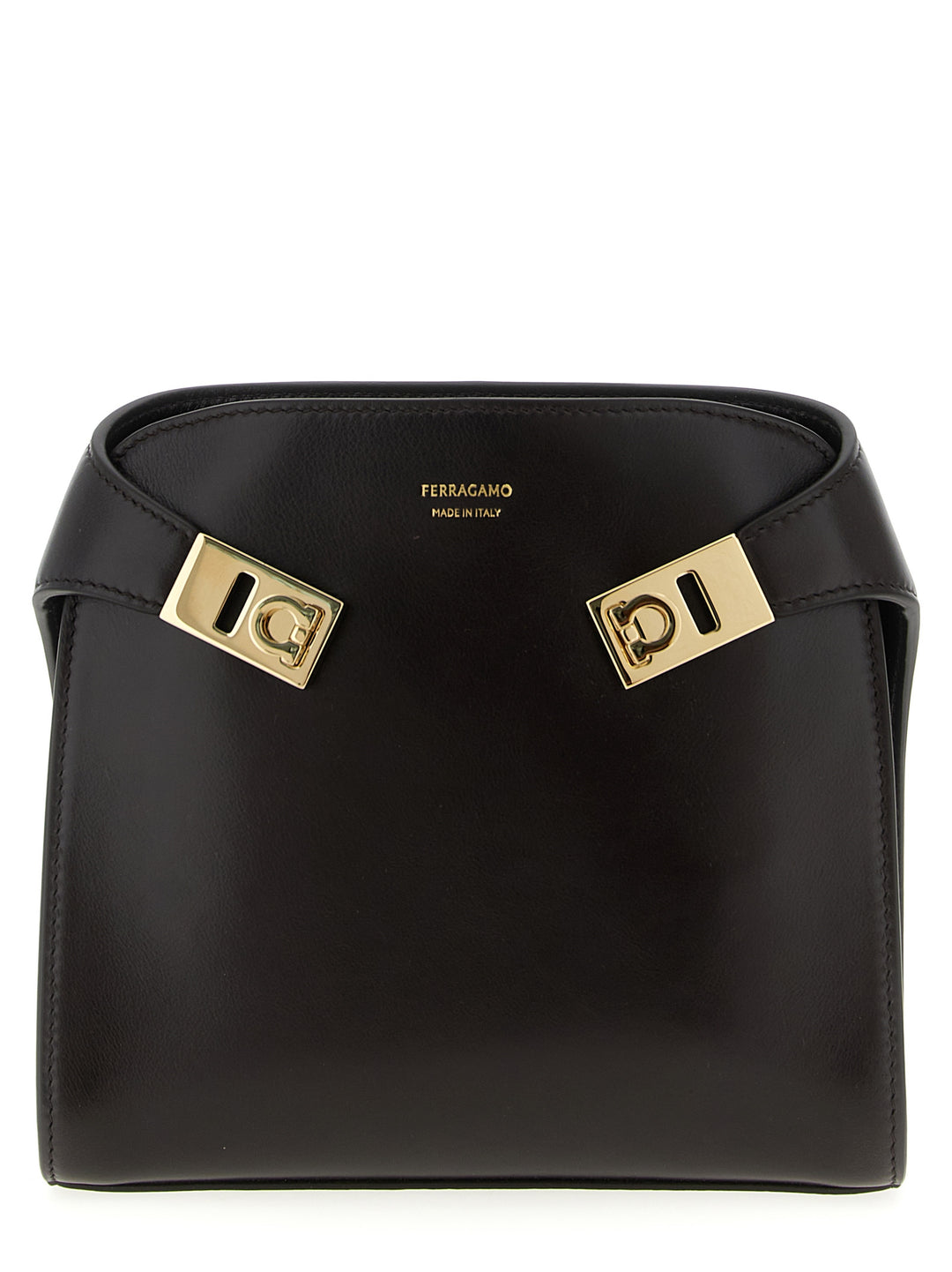 Ferragamo Hug Bb S Crossbody Bags - Brown | cce27af4a8a551ab93f2fd3b59973cc3da45f366