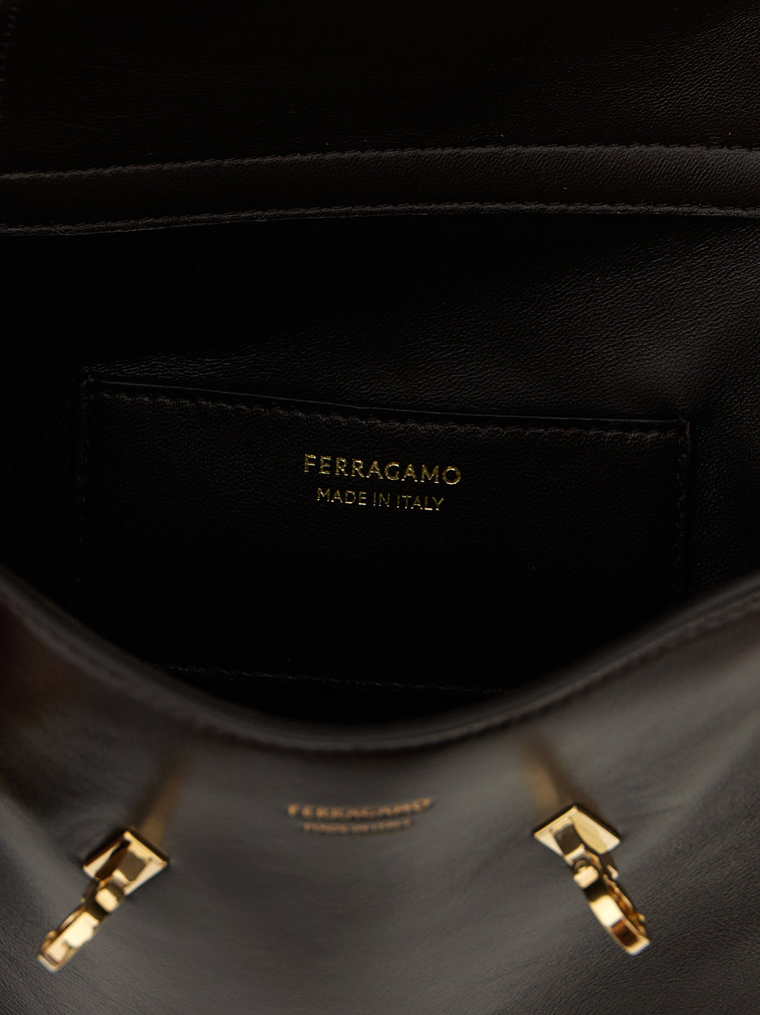 Ferragamo Hug Bb S Crossbody Bags - Brown | 85c8ab2a47fbad3ea7583cdf704431f4455a2613