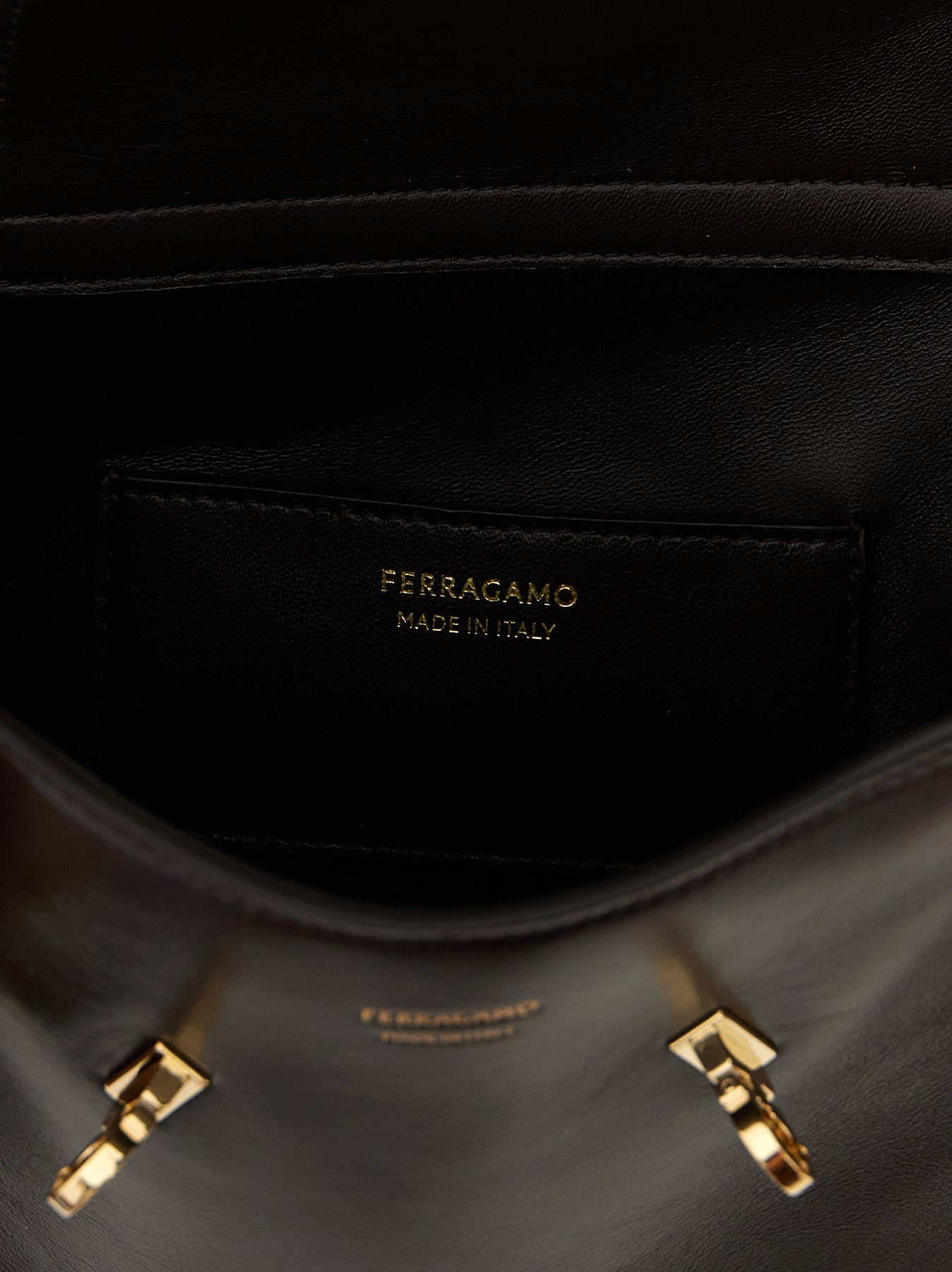 Ferragamo Hug Bb S Crossbody Bags - Brown | 85c8ab2a47fbad3ea7583cdf704431f4455a2613