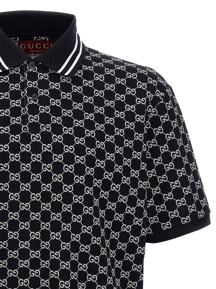 Gucci Gg Polo - Blue | 3f1b412ab54160a20f10a812d2095098019b0a59
