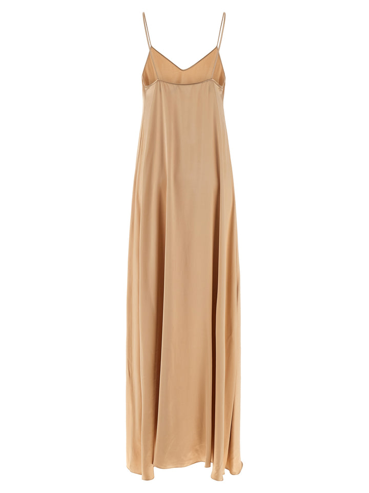 Ferragamo Viscose Dress Dresses - Beige | 3d7c1fd24e820ee576b97965ad67e58fae85fd6c