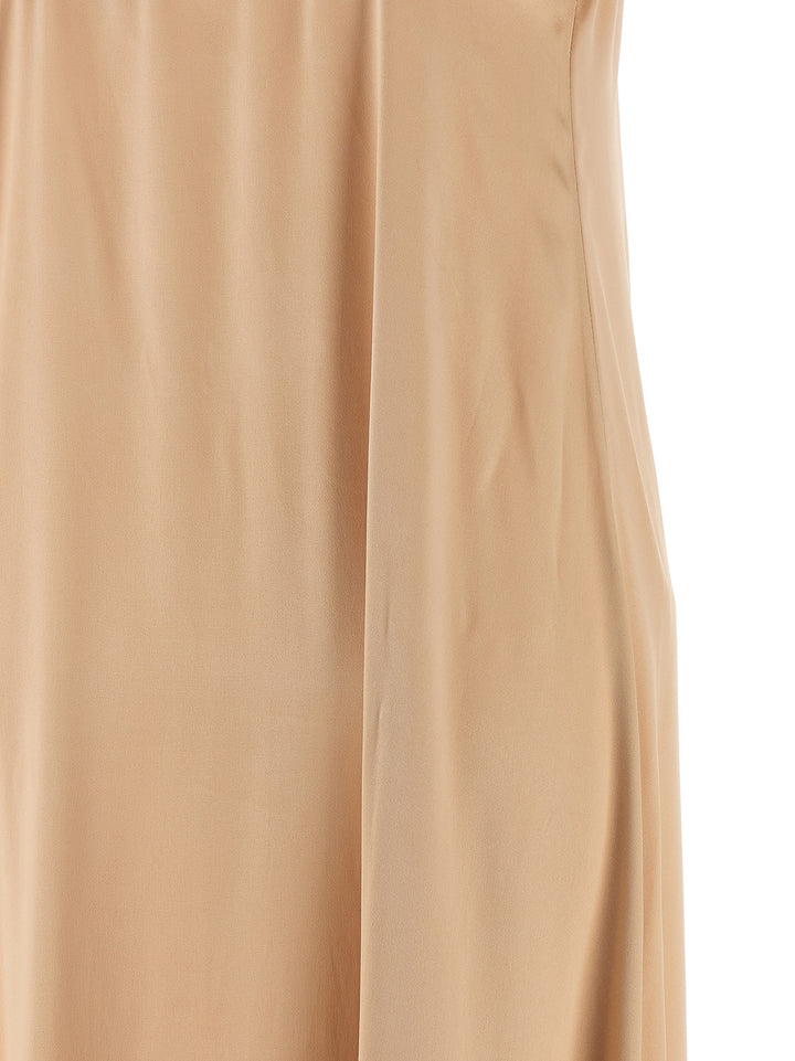 Ferragamo Viscose Dress Dresses - Beige | c52008c55011f36ae520e807ffb458941a6096b9
