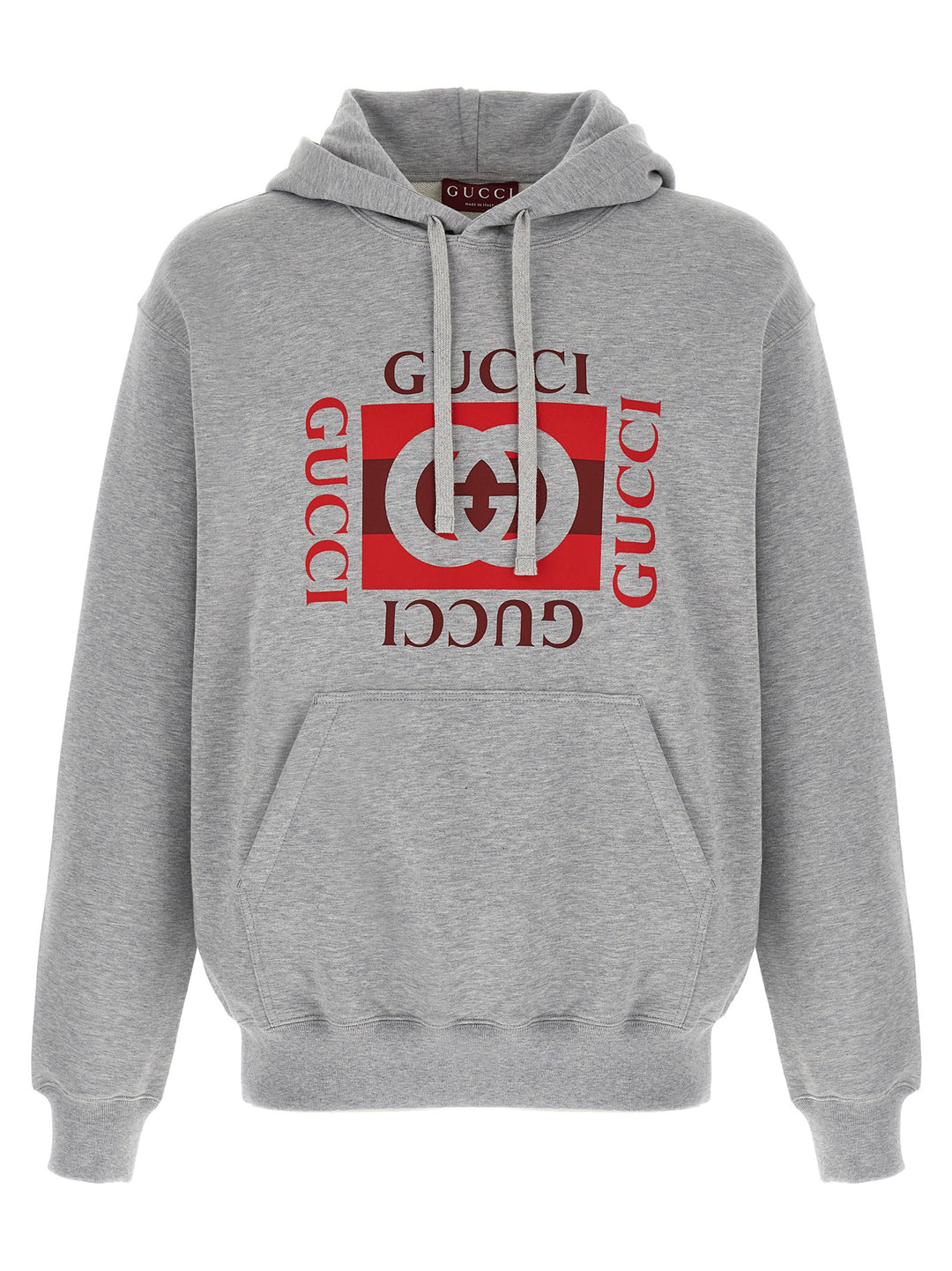 Gucci Gucci Incrocio Gg Sweatshirt - Gray | f22121a1124d9ca18891597c5921579216815be6