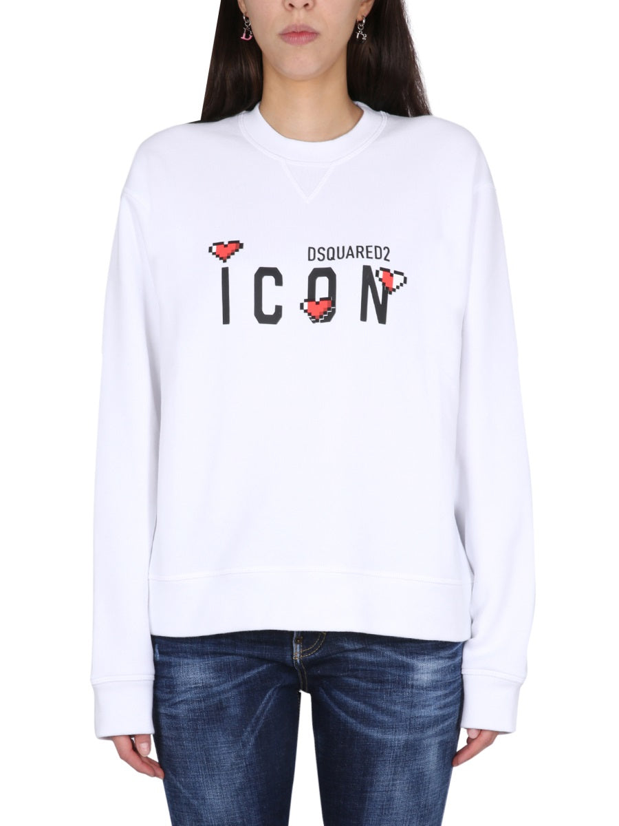 Dsquared2 Sweatshirts - White | Wanan Luxury