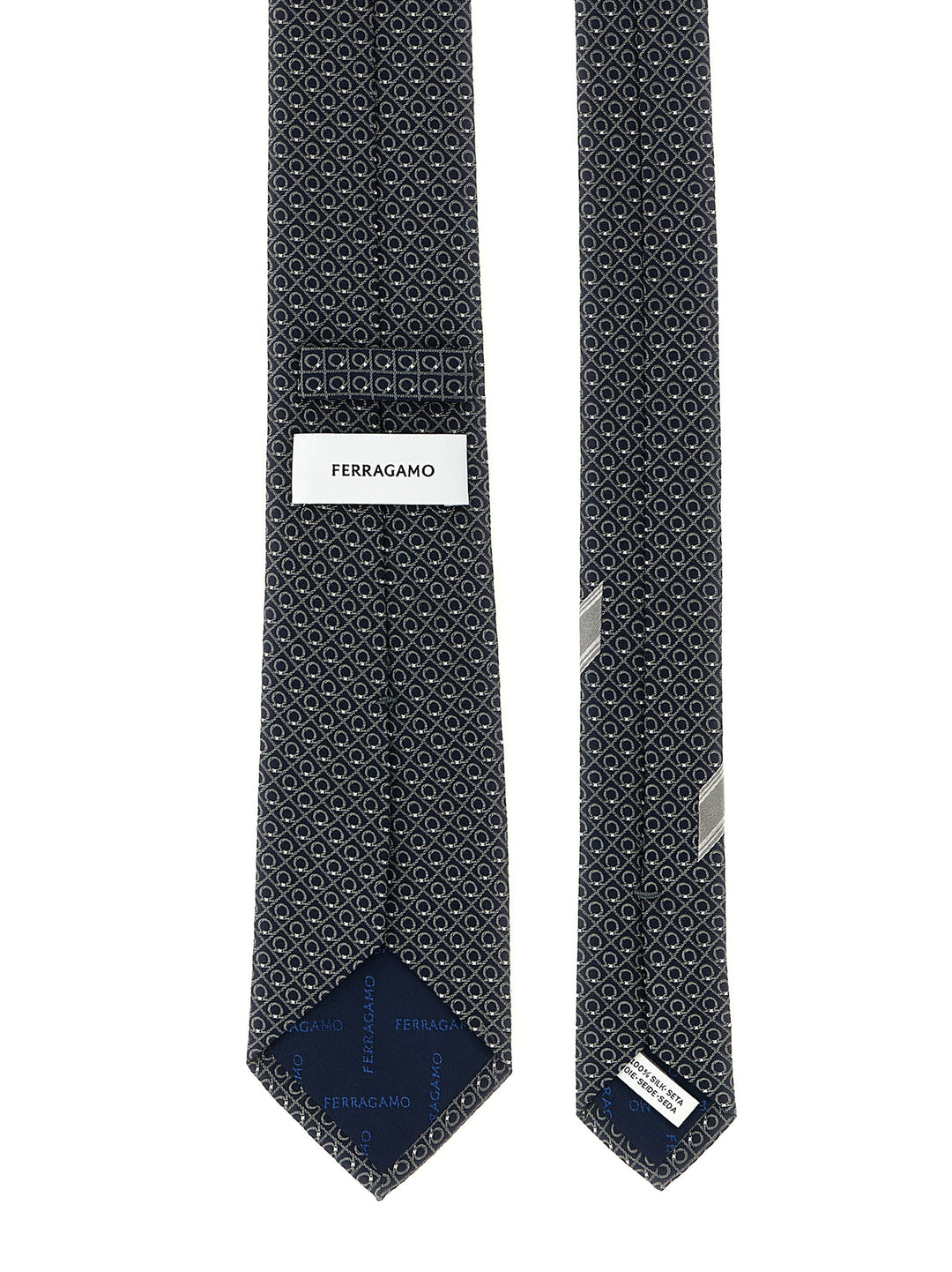 Ferragamo Biella Ties and Papillon - Black | 9e672fcc8279026c5d70096728a415846d28767a