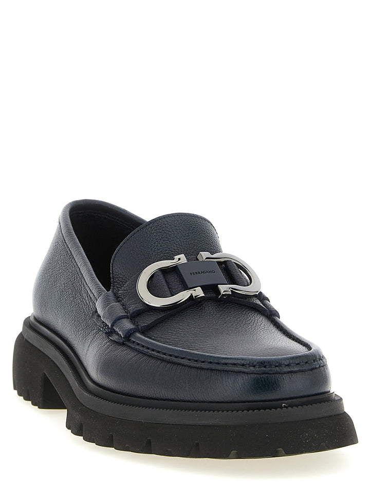 Ferragamo Cocoon Loafers - Blue | a5a9e29cfa0010ec1dce8c0a9cbe1c1e11df5d7e