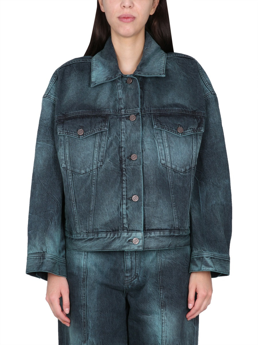 Stella McCartney Jackets - Blue | Wanan Luxury
