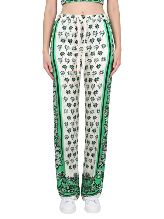 Bandanda Print Pants