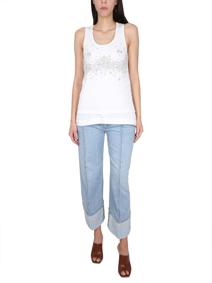 Bottega Veneta Tops - White | bf1851a6ad807202ecd86e98dd1fe0f3cd5d33a0