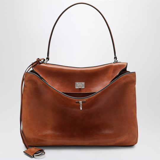 Rodeo Medium Bag In Vegetable-Tanned Lambskin Tan