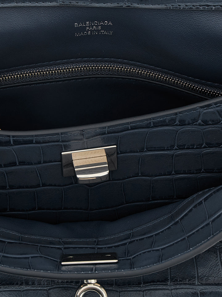 Balenciaga Rodeo Hand Bags - Blue | aada52e4c8bf69e3252271b44ec6efcf576cf429