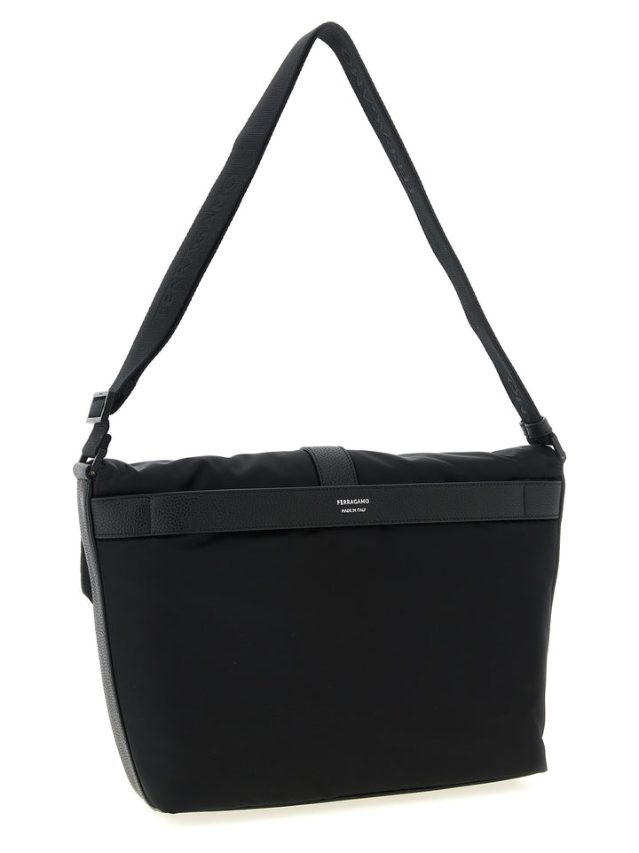 Ferragamo Twins Crossbody Bags - Black | c62deaa9d08cfbc15f61844bfe7ee1954e6743fa