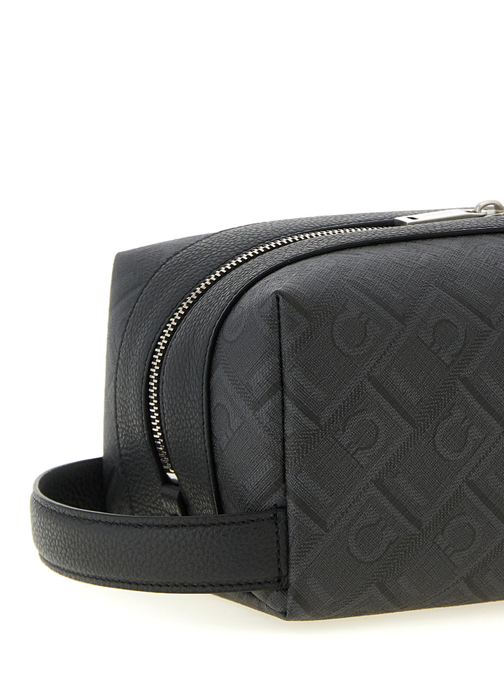 Ferragamo Dopp Kit Beauty - Black | c27af0422472383e6ed9874ea681030d8bfd8b17
