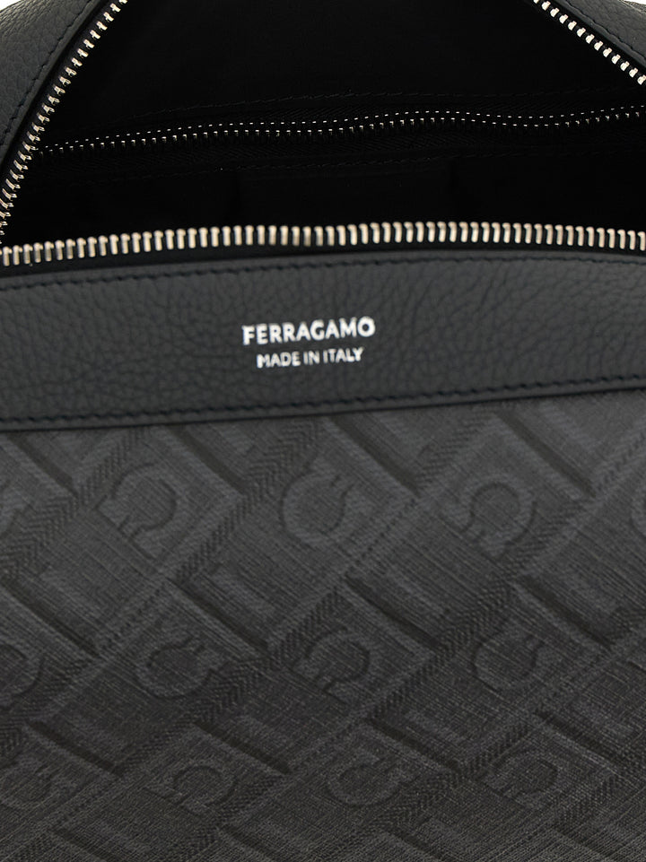 Ferragamo Dopp Kit Beauty - Black | ebb0fc4ab44e74896e2e5ed5097693f404fd8f77