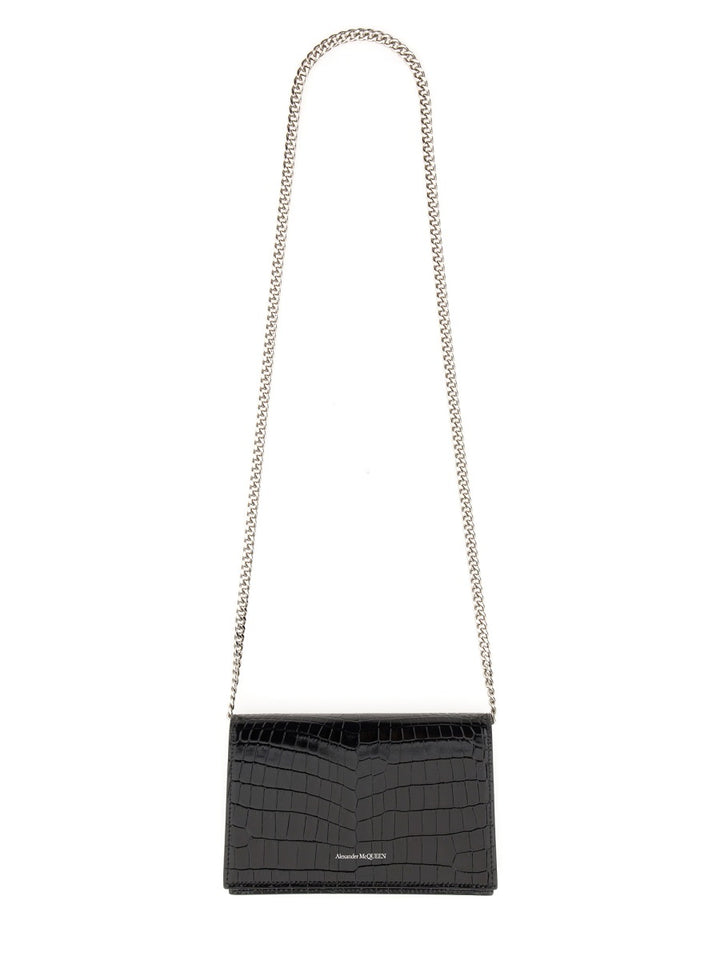Alexander McQueen Shoulder Bags - Black | Wanan Luxury