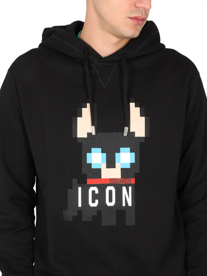 Dsquared2 Sweatshirts - Black | Wanan Luxury