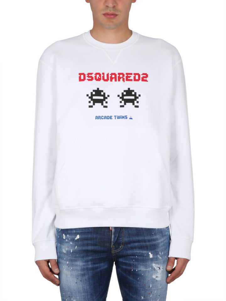 Dsquared2 Sweatshirts - White | Wanan Luxury