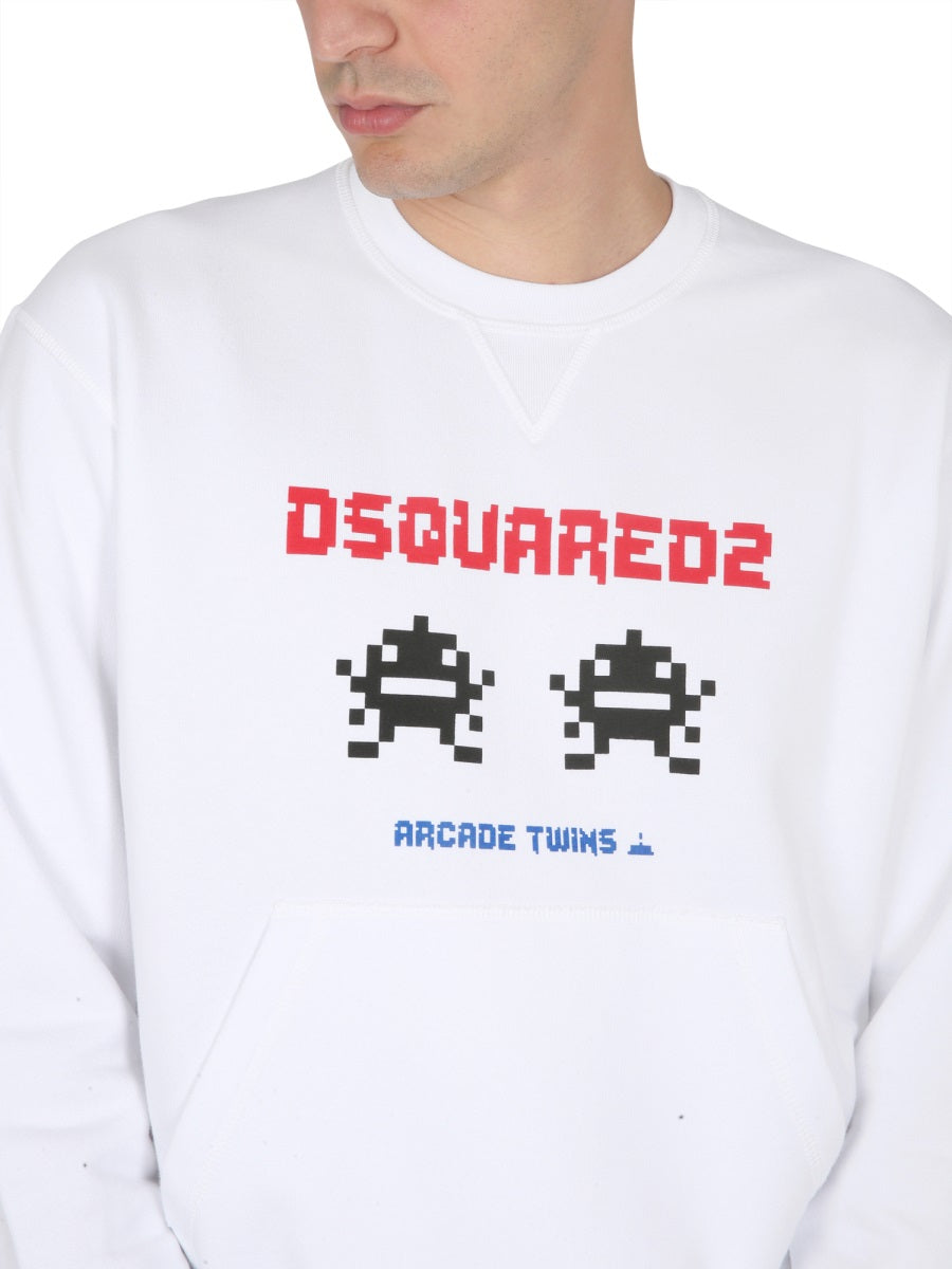 Dsquared2 Sweatshirts - White | Wanan Luxury