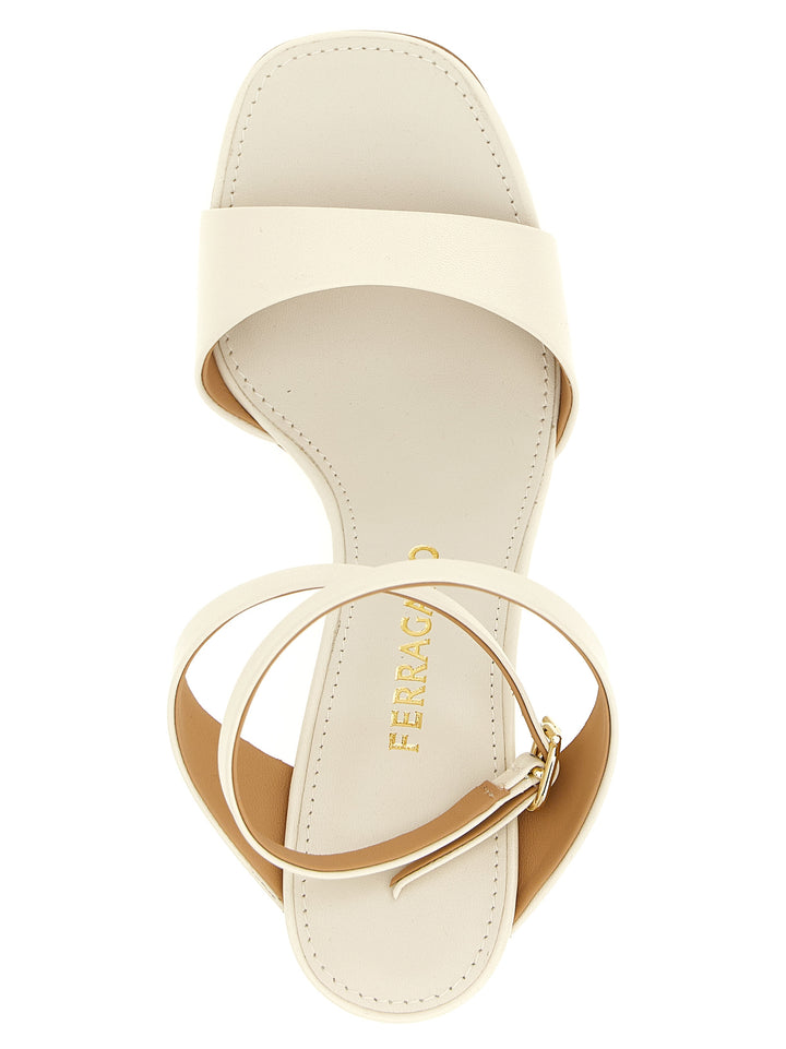 Ferragamo Teresy Sandals - Beige | 5fd544e19d09579830e73b4e169e8e2c052a7200