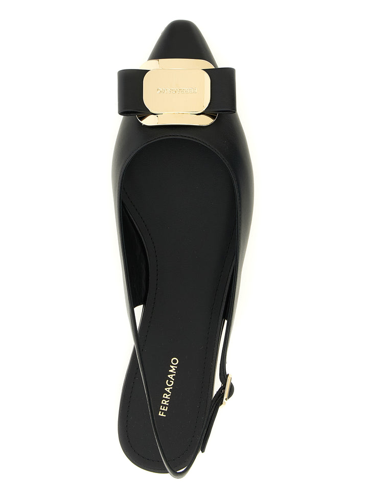 Ferragamo Zelmy Flat shoes - Black | 5a3c90e150edffc05fbd8ee2e95ccc87258f725e