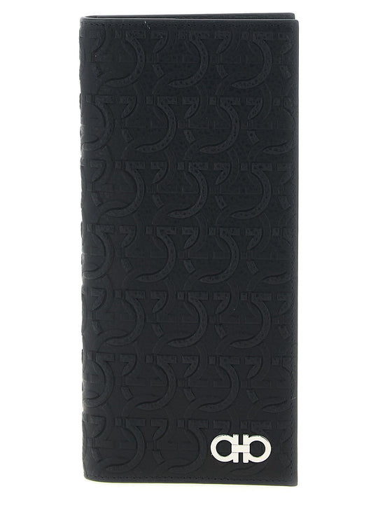 Gancini Wallets And Card Holders Black