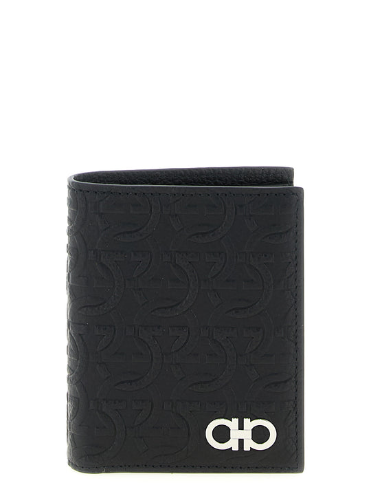 Gancini Wallets And Card Holders Black