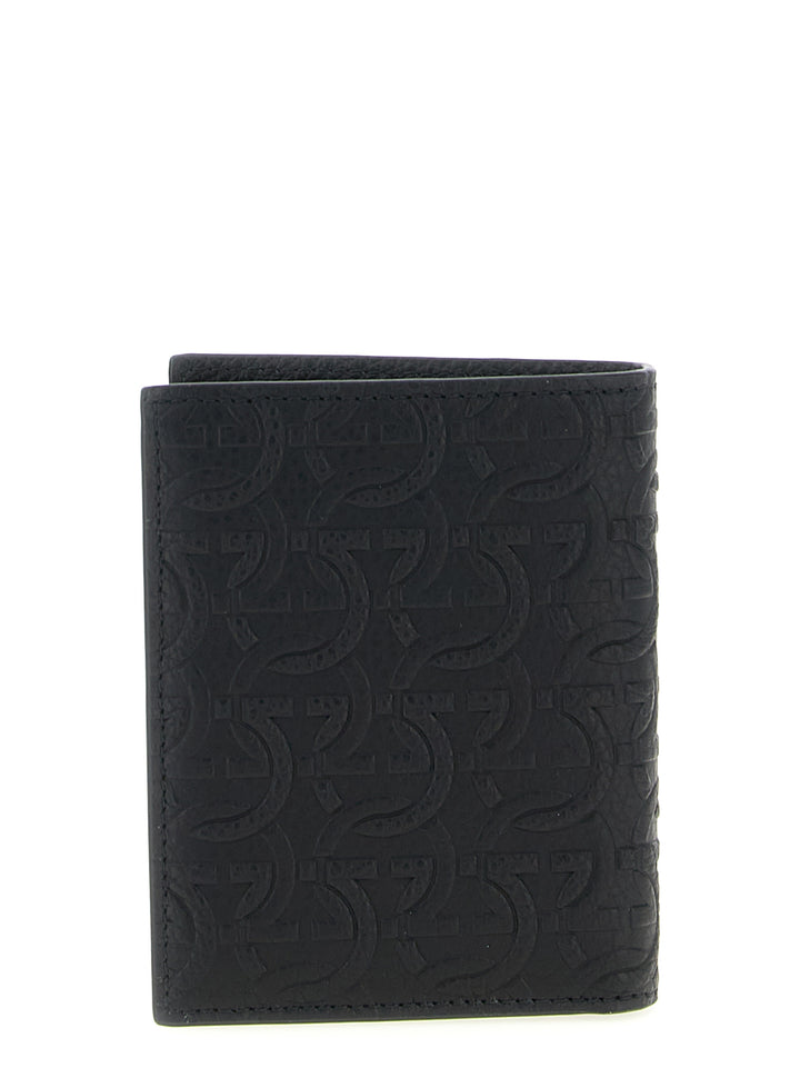 Ferragamo Gancini Wallets and Card Holders - Black | 8ffeb4b25b20301d68fb400b763f09e026469aa9