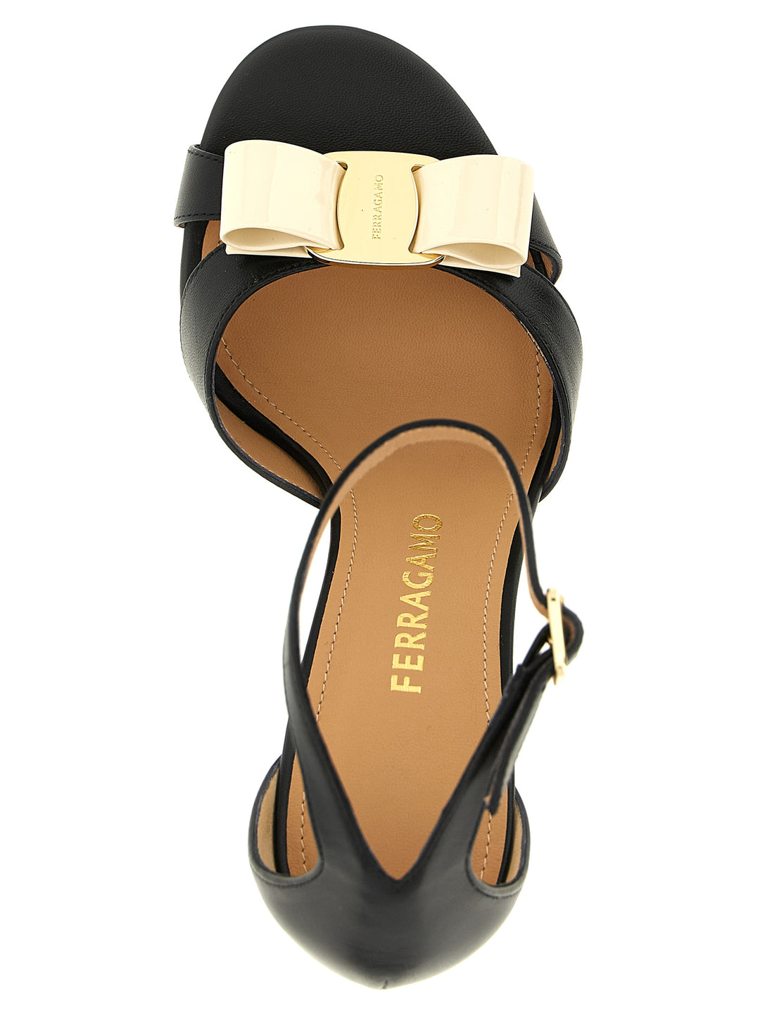 Ferragamo Roxy Sandals - Black | 6661b12c6bd99dfa28aa006863072a26eb891ac1
