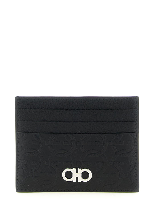 Gancini Wallets And Card Holders Black