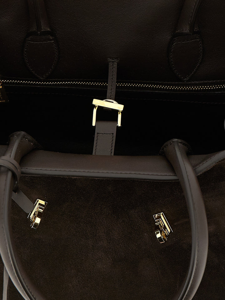Ferragamo Hug Th S Hand Bags - Brown | 7129a63e802aff0cc5713a1083e978c42d5c9b6b